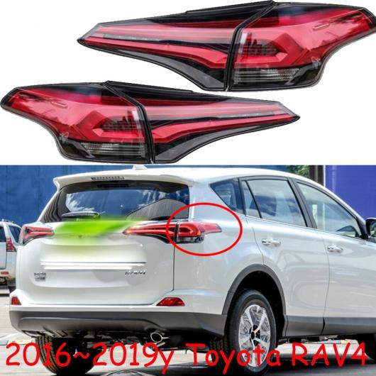 1ピース 2016-2019 バンパー テールライト RAV 4 RAV4 リバース ブレーキ LED 1セット 4ピース トヨタ RAV4 2016-2019 AL-OO-0136 AL