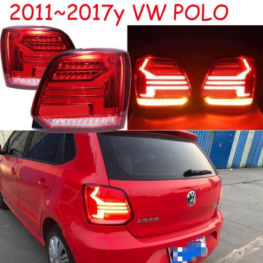 活動的 バンパー テールランプ 当て嵌める: ポロ デイタイム ともし火 LED 2011-2017 手あい001 VW ポロ 2011-2017 オールはたご屋LED AL-OO-0168 AL その他ライト-車、バイク、自転車-自動車