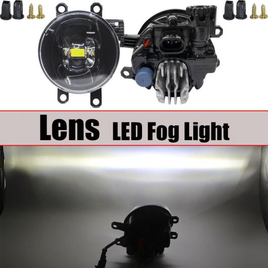 4000lm フォグライト LED デビル アイ DRL H11 12V スタイリング 適用: トヨタ RAV4 ハイランダー カローラ レンズ LED フォグライト AL-OO-0936 AL