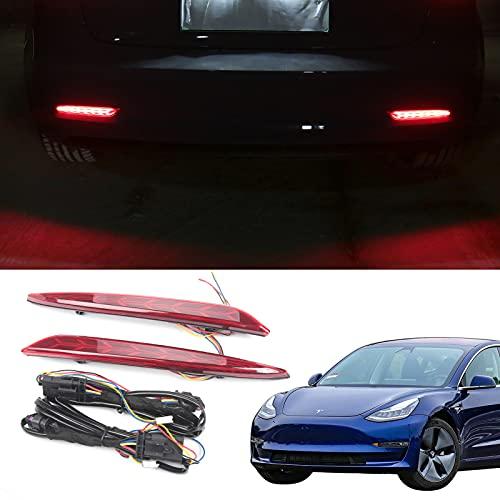 適用: テスラ/TESLA 2017-2022 モデル 3 2020-2022 モデル フォグライト LED リア バー ライト ウインカー テスラ モデル 3 AL-OO-1076 AL