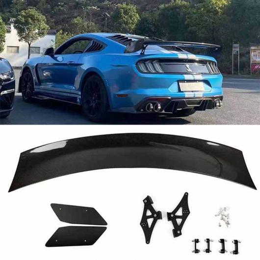 カーボンファイバー製 リアトランク トリム ウィング スポイラー