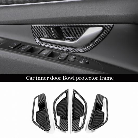 適用: ヒュンダイ/現代/HYUNDAI エラントラ CN7 2020 2021 アクセサリー ABS カーボンファイバー ドア インナー ドア ボウル AL-OO-6934 AL