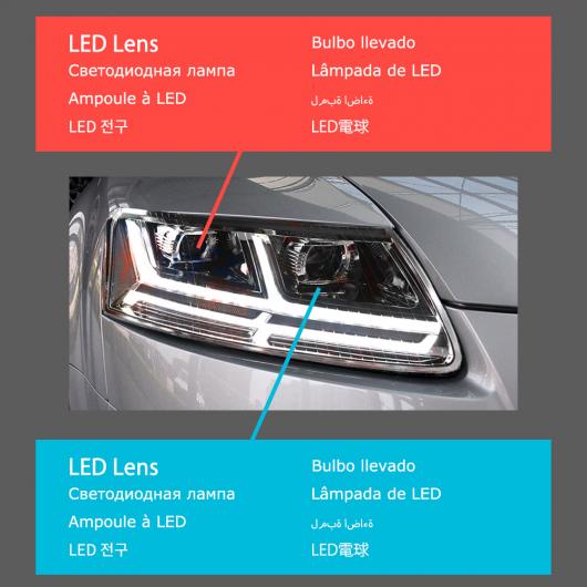 ヘッド ランプ 適用: A6 LED ヘッドライト 2004-2011 ヘッドライト A6 DRL ウインカー ハイ ビーム エンジェル アイ フル LED AL-OO-7775 AL