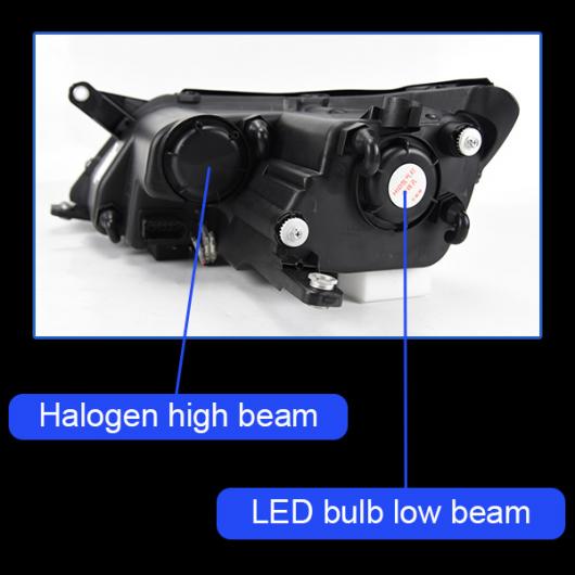 適用: VW ティグアン 2007-2012 LED ヘッドライト DRL フォグランプ ターンシグナルライト キセノン ライト・LED ライト AL-OO-8034 AL