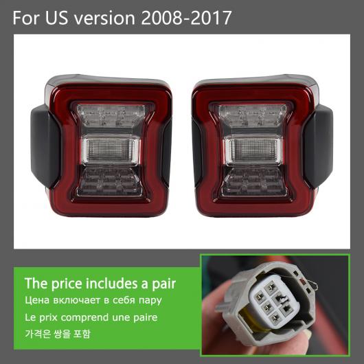 テール ランプ 適用: ジープ/JEEP ラングラー LED テールライト 2008-2021 US タイプ 2008-2017〜EU タイプ 2018- AL-OO-8156 AL_1