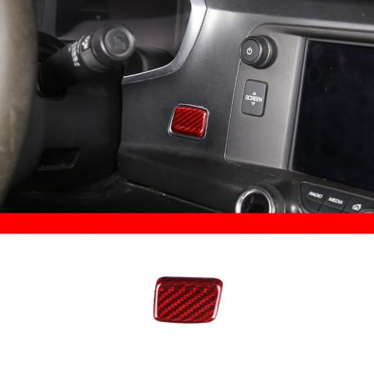 カーボンファイバー 適用: シボレー/CHEVROLET コルベット C7 2014-2019 レッド インテリア 装飾 ステッカー ギア ドア ハンドル タイプ24 AL-PP-3605 AL