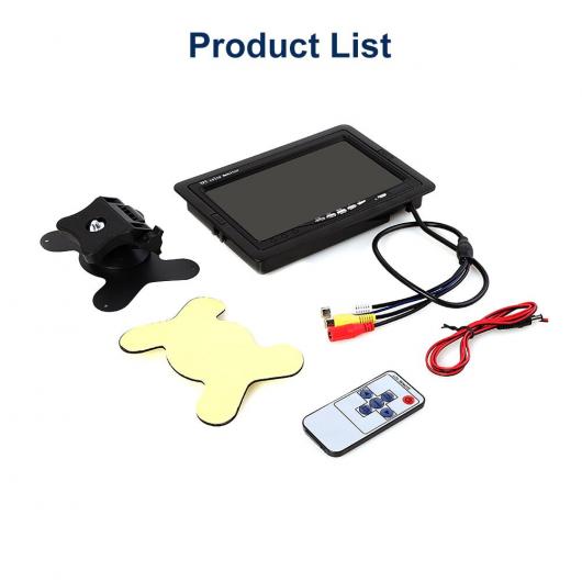 モニター トラック HD LCD AV リア ビュー モールディング バス イメージ リバース モニター モニター スクリーン リア ビュー カメラ タイプA AL-RR-6463 AL