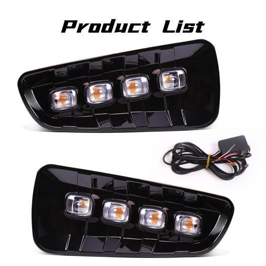 1セット デイタイム ランニング ライト 適用: フォード/FORD ラプター SVT F150 2009 2010 2011 2012 2013 ホワイト イエロー DRL SR-DD-3644