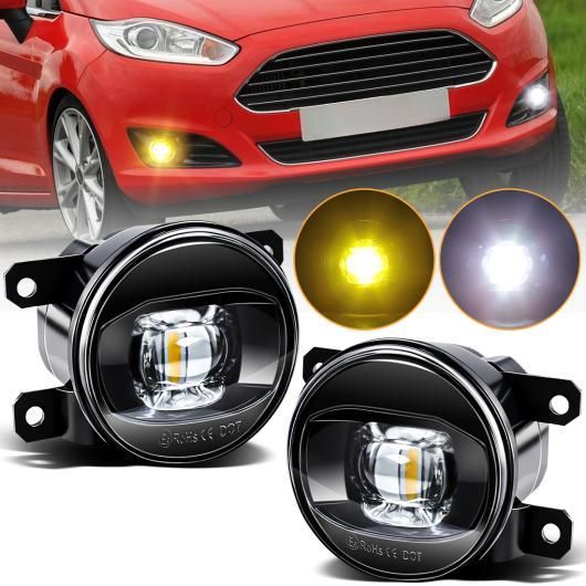 2ピース LED フォグライト 適用: フォード/FORD ホンダ スズキ いすゞ
