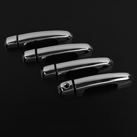 トヨタ プラド FJ 150 FJ 150 2010 2011 2012 2013 2014 2015 2016 ABS クロームエクステリアドアハンドルカバートリムカースタイリング8ピース AL-AA-1103 AL その他外装パーツ