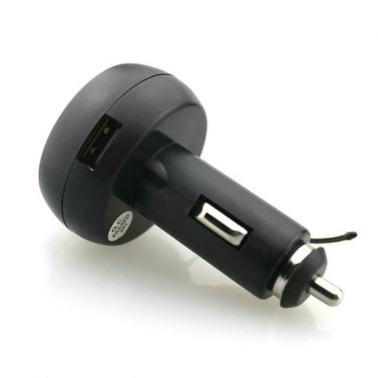 3in1 デジタル LED カー 電圧計温度計オート USB充電器12ボルト 24ボルト温度計電圧計 シガーライター 選べる3カラー AL-AA-1817 AL｜apagency03｜08