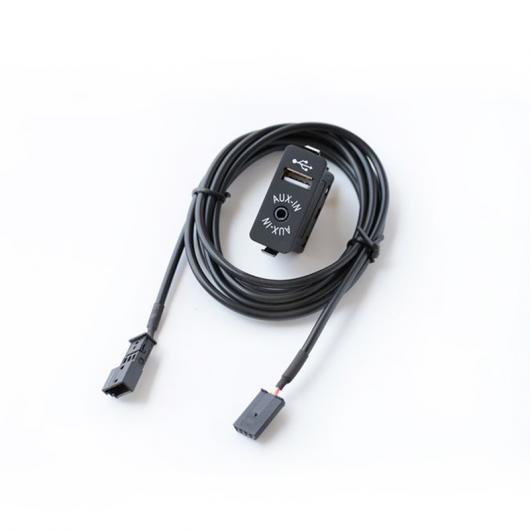 CD チェンジャーAUXイン USB補助 オーディオ 入力3ピンコネクタ BMW E46 3シリーズ 09 02 05ワット NAV AL-AA-7033 AL｜apagency03