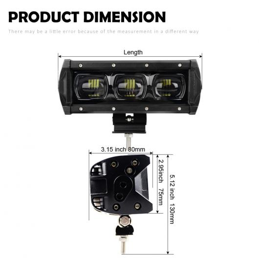 6D レンズ 単列 LED ライトバー車 トラック 4WD オフ道路 ATV トレーラー 防水 LED ライトバーオフロード 53 Inch 240W x1 AL-AA-7315 AL |  | 04