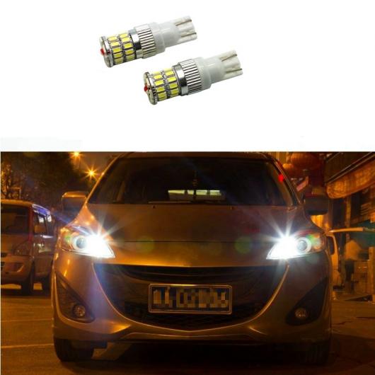 2ピース T10 3014 SMD 36 LED CAN-BUS エラーなし ホワイトカーインテリア BMW アウディ ヒュンダイ VW シトロエン 7.5w ホワイト 6000K AL-BB-1335 AL｜apagency03