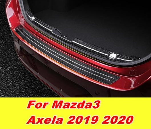 適用: MAZDA3 マツダ3 アクセラ 2019 2020 トランク リア バンパー プレート リア ブラック チタン AL FF 1994 AL :502534500:オートパーツエージェンシー3号店