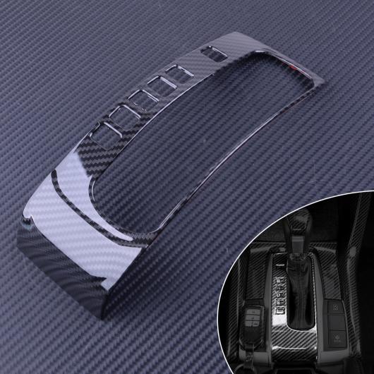 ABS カーボンファイバー スタイル ギア シフト ボックス パネル カバー トリム モールディング 適用: ホンダ シビック 10世代 2016 2017 2018 AL-FF-6644 AL