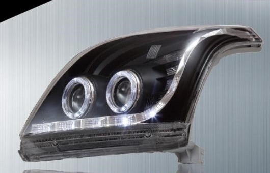 適用: トヨタ プラド ヘッドライト 2004-2007 LED ヘッドランプ DRL プロジェクター H7 HID バイキセノン 4300K〜8000K 35W・55W AL-HH-0209 AL