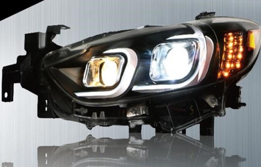 適用: マツダ アテンザ ヘッドライト 2013-16 LED ヘッドランプ DRL プロジェクター H7 HID バイキセノン  4300K〜8000K 35W・55W AL-HH-0237 AL : 502727250 : オートパーツエージェンシー3号店 - 通販 -  Yahoo!ショッピング