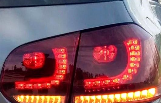 テール ライト 適用: VW フォルクスワーゲン/VOLKSWAGEN ゴルフ 6 LED テールライト 2009 2012 MK6 ランプ リア DRL + ブレーキ パーク レッド AL HH 0286 AL :502727740:オートパーツエージェンシー3号店