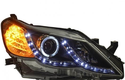 適用: トヨタ マーク X ヘッドライト 2010 2013 LED ヘッドランプ DRL H7 HID バイキセノン レンズ ロー 4300K〜8000K 35W・55W AL HH 0291 AL :502727790:オートパーツエージェンシー3号店