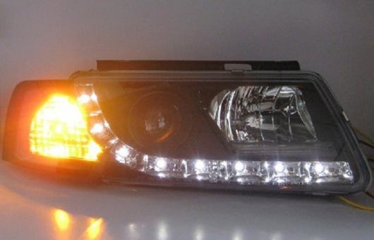 全国通販OK 適用: VW フォルクスワーゲン/VOLKSWAGEN パサート ヘッドライト 1998-2005 LED DRL BI キセノン レンズ ハイ 4300K〜8000K 35W・55W AL-HH-0321 AL