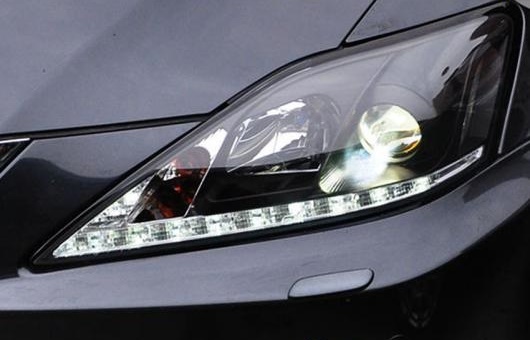 適用: レクサス IS250 ヘッドライト 2006 2011 LED DRL レンズ ダブル ビーム H7 HID キセノン BI 4300K〜8000K 35W・55W AL HH 0327 AL :502728150:オートパーツエージェンシー3号店