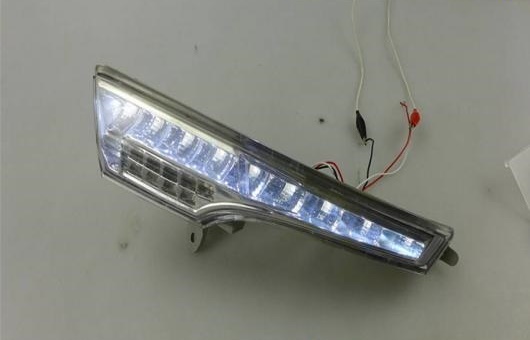 適用: 日産 ティアナ LED DRL 2013-2014 高光度 ガイド フォグ ランプ デイタイムランニングライト A スタイル AL-HH-0425 AL