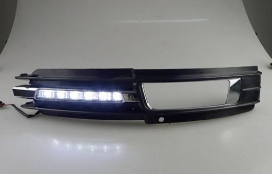 適用: アウディ/AUDI A6L 2009 2011 LED DRL 高光度 ガイド フォグ ランプ デイタイムランニングライト AL HH 0483 AL : 502729720 : オートパーツエージェンシー3号店