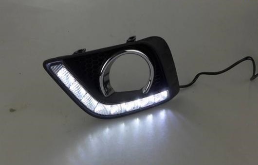 適用: リヴィナ LED DRL 日産 高光度 ガイド フォグ ランプ デイタイムランニングライト AL-HH-0518 AL