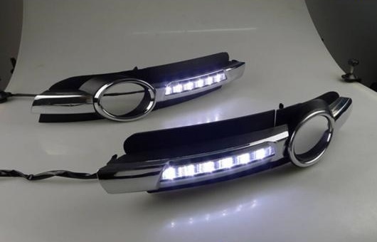 適用: アウディ/AUDI A6L 2005-2008 LED DRL フォグ ランプ デイタイム