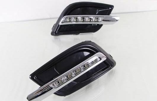 適用: シボレー/CHEVROLET セイル 3 LED DRL 高光度 ガイド フォグ ランプ デイタイムランニングライト A STY AL-HH-0674 AL