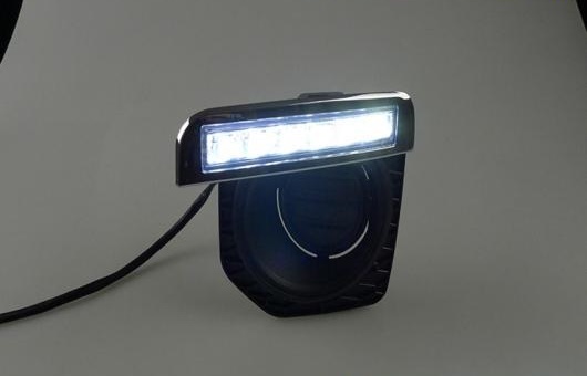 適用: ランド ローバー フリーランダー 2 12-14 LED DRL 高光度 ガイド フォグ ランプ デイタイムランニングライト AL-HH-0692 AL