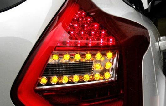 適用: フォード/FORD フォーカス テールライト アセンブリ 2012-2014 ティグアン LED テール ライト リア ランプ DRL + ブレーキ パーク レッド AL-HH-0790 AL