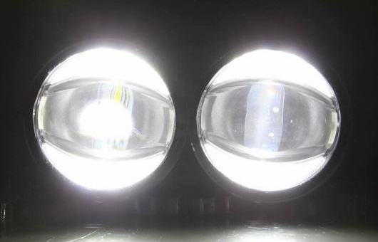 デイタイムランニングライト 適用: 日産 ブルーバード LED フォグ ライト オート エンジェル アイ フォグランプ DRL ハイ＆ロー 6000K 35W AL-HH-1040 AL｜apagency03