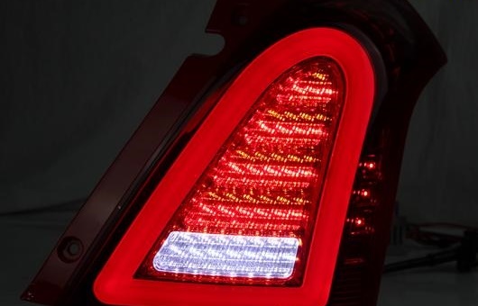 適用: テール ライト 2005-2012 スズキ スイフト LED リア フォグ ランプ DRL ブレーキ + パーク シグナル レッド AL-HH-1111 AL