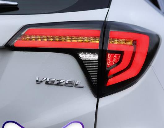 LED テールライト テールライト 適用: ホンダ HR V HRV 2014 2018 2019 リア フォグランプ レッド カバー・ブラック カバー AL HH 1656 AL :502744000:オートパーツエージェンシー3号店