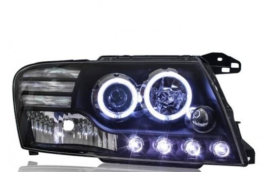 ヘッドライト 適用: 三菱 パジェロ 2000-2012 LED ヘッドランプ