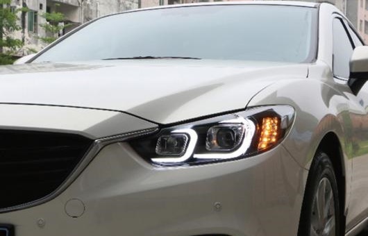 適用: マツダ アテンザ ヘッドライト 2013-16 LED ヘッドランプ DRL