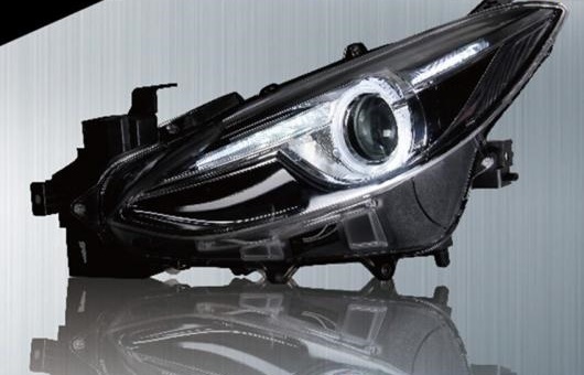 適用: マツダ アクセラ ヘッドライト 2014 LED ヘッドランプ DRL