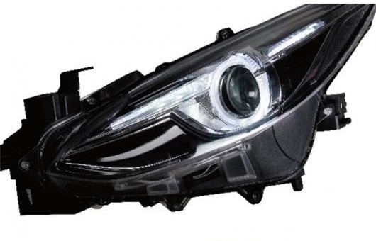 マツダ　ヘッドライト 適用: マツダ アクセラ ヘッドライト 2014 LED ヘッドランプ DRL