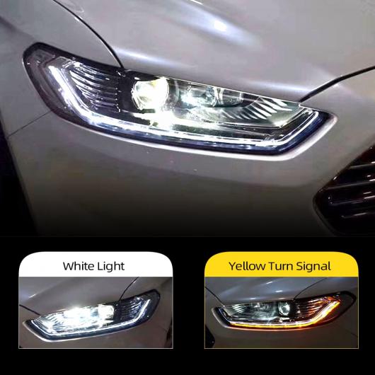 2ピース 適用: フォード/FORD モンデオ 2013 2014 2015 LED ヘッドライト フュージョン ヘッド ランプ 4300K〜8000K 55W AL-II-1886 AL