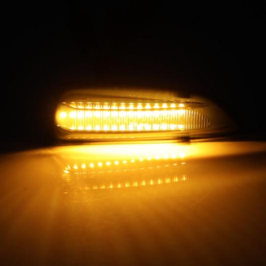 オンライン学習 2ピース ダイナミック LED ウインカー サイド マーカー