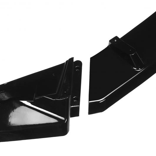 最新の激安 3ピース 光沢ブラック フロント バンパー スプリッタ リップ デフレクター リップ スポイラー ディフューザー カバー トリム 適用: ホンダ AL-II-4110 AL