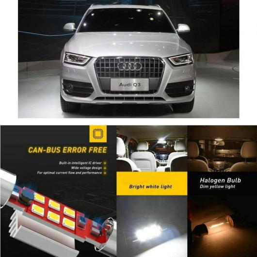 LED 車用 内装 ライト 適用: アウディ/AUDI Q3 8UB 8UG リア