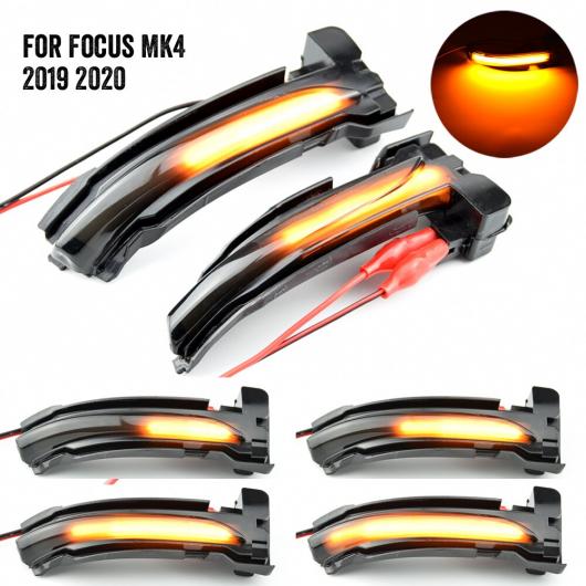 2ピース LHD 適用: フォード/FORD フォーカス 4 MK4 2019 2020 LED ダイナミック ターンシグナルライト シーケンシャル サイド ウイング ミラー AL JJ 6681 AL :503280720:オートパーツエージェンシー3号店