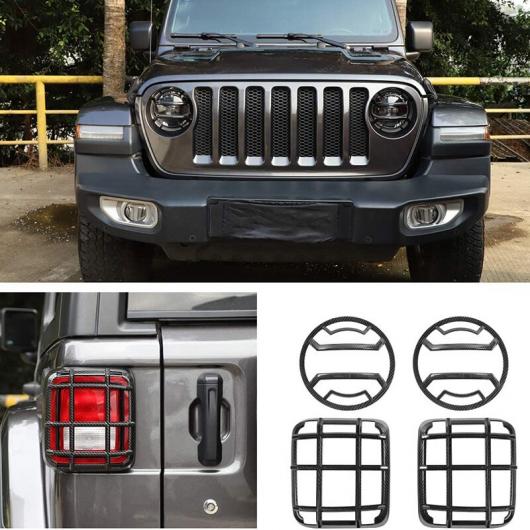 適用: ジープ/JEEP JL ABS ヘッドライト カバー テールライト トリム 装飾 カバー 適用: ジープ/JEEP ラングラー JL 2018 2020 AL KK 2404 AL :503465000:オートパーツエージェンシー3号店