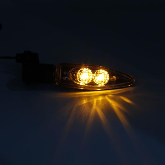 2ピース ロング スタイル リア LED ウインカー インジケーター ライト オートバイ 適用: BMW S1000RR R1200GS HP4 アドベンチャー K1300 R AL-KK-2677 2輪 AL_5