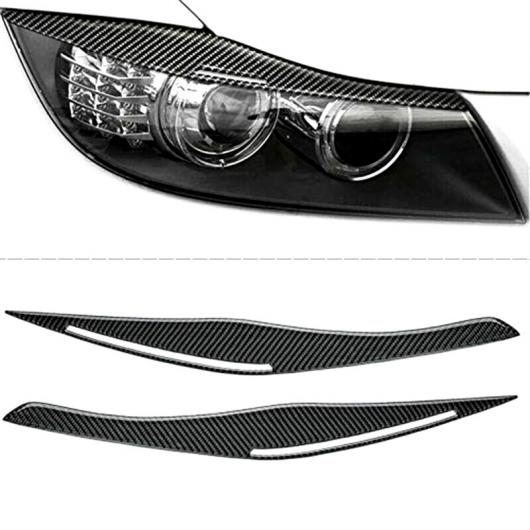 ヘッドライト メンバー アイブロー ヘッドライト アイリッド 装飾 適用: BMW 3シリーズ E90 E92 325i 320i 318i 2005-2012 AL-KK-5105 AL