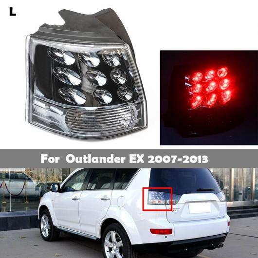 左ハンドル リア LED テールライト アウター ブレーキ ランプ 適用: 三菱 アウトランダー EX 2007-2013 AL-KK-5245 AL