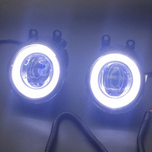 正規取扱店舗 2in1 LED エンジェルアイ DRL 3色 カットラインレンズ